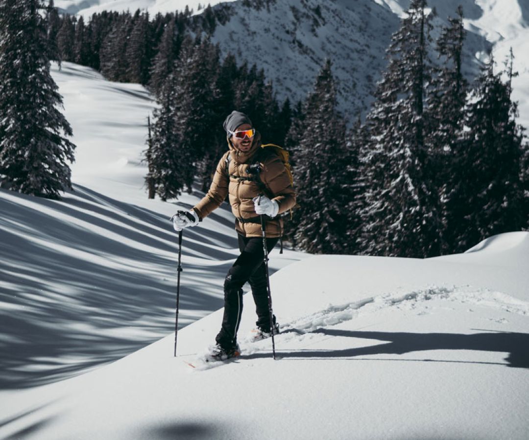 Schneeschuhwandern am Riedberger-Horn im Allgäu