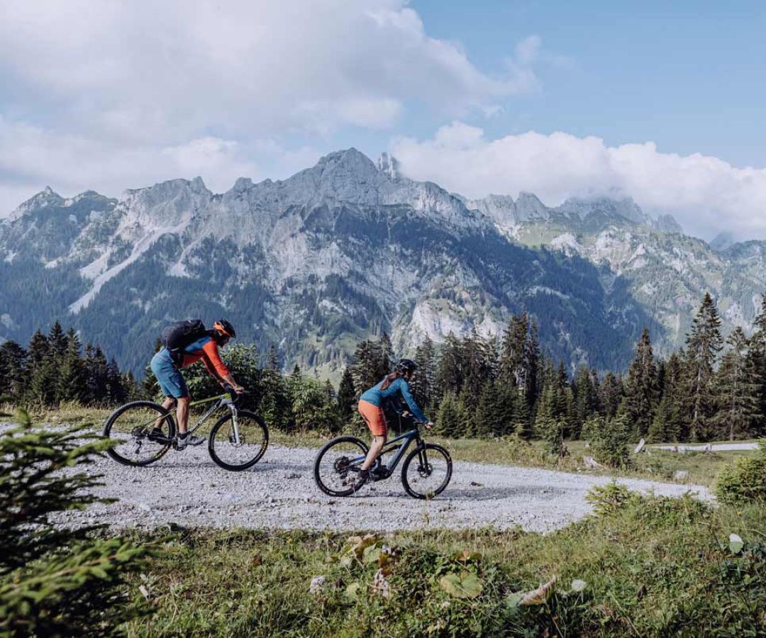 Naturbiken, Fahrradtour durchs Tannheimer Tal
